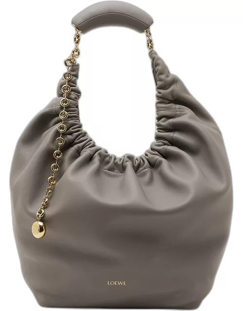 Squeeze Medium Shoulder Bag in Napa Leather