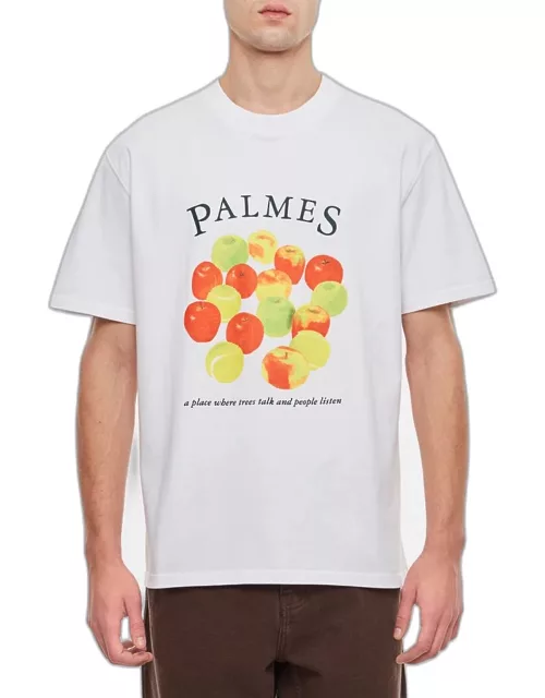 Palmes Cotton Apple T-shirt White
