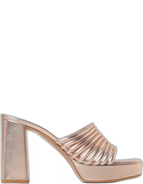 Heeled Sandals GIANVITO ROSSI Woman colour Beige
