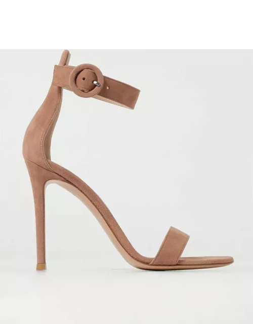 Heeled Sandals GIANVITO ROSSI Woman colour Blush Pink