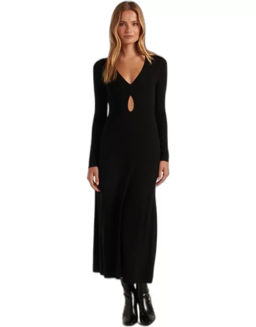 Forever New Women's Madelyn Tear Drop Cut Out Dress in Black
