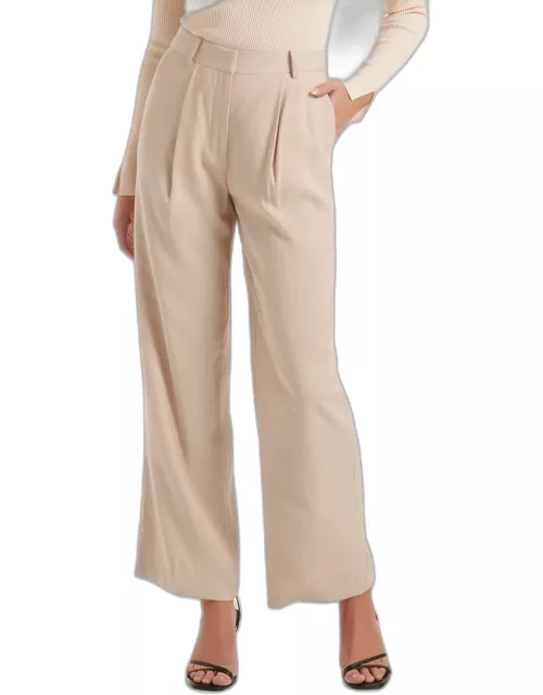 Forever New Women's Ines Tailored Straight-Leg Pants in Neutra