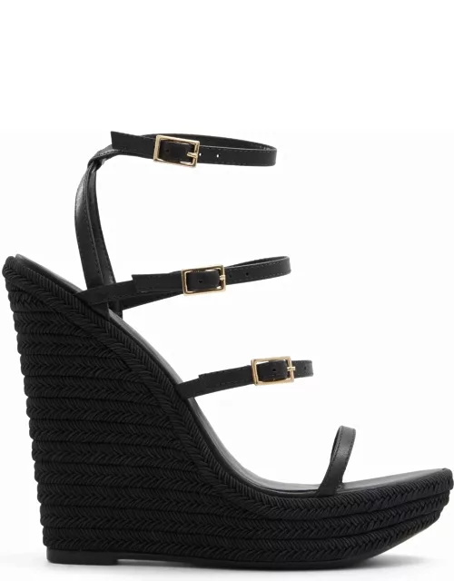 ALDO Anita - Women's Wedge Sandals - Black