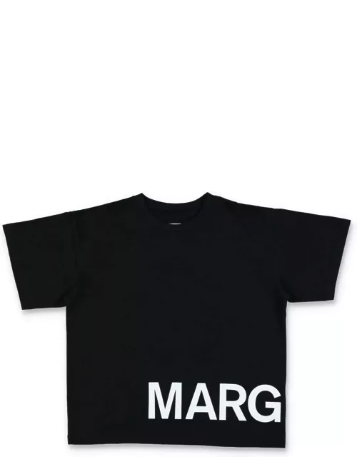 MM6 Maison Margiela Logo Printed Crewneck T-shirt