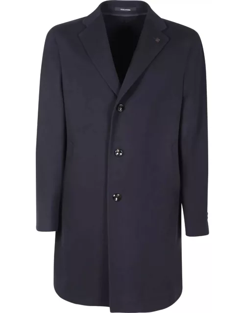 Tagliatore Single-breasted Blue Coat