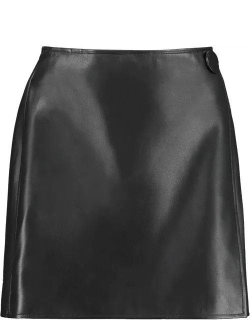 STAND STUDIO Vegan Leather Mini Skirt