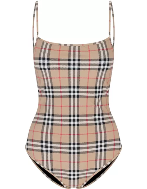 Burberry 'Check' One-Piece Swimsuit