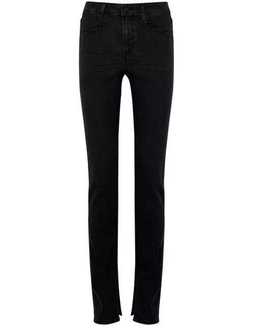 Paige Constance Skinny Jeans - Black - 24 (W24 / UK6 / XS)