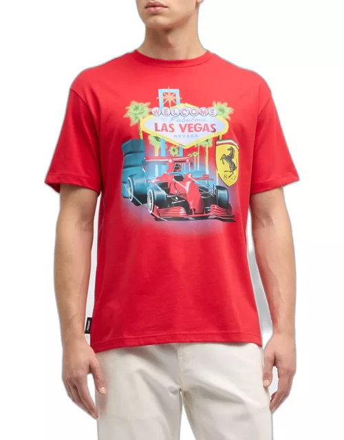 Men's Scuderia Ferrari x Joshua Vides Racing T-Shirt