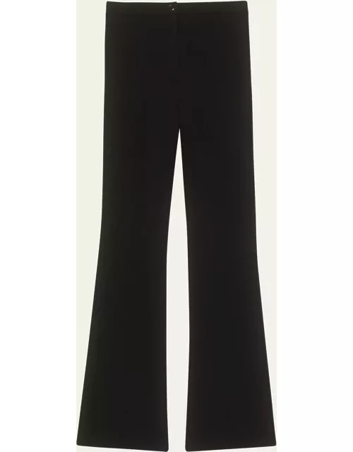 Compact Crepe Flare Pant