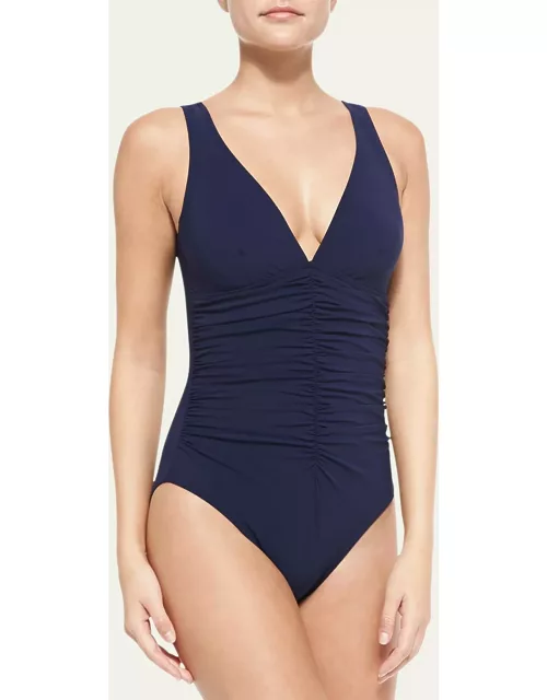 Ruch-Front Underwire One-Piece Swimsuit
