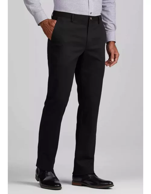 JoS. A. Bank Men's Reserve Collection Tailored Fit Chinos, Black