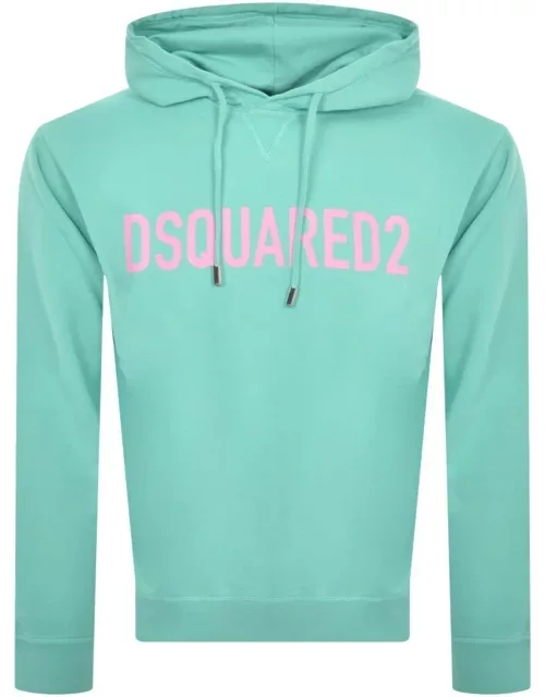 DSQUARED2 Logo Pullover Hoodie Blue