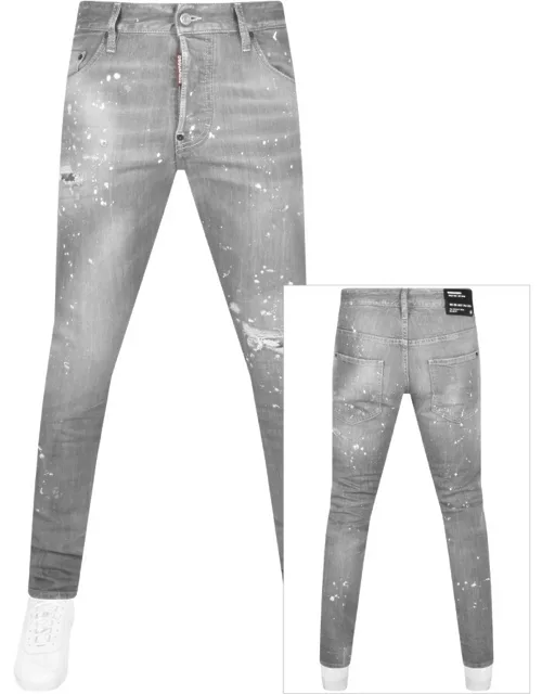 DSQUARED2 Skater Jeans Grey