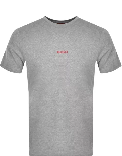 HUGO Loungewear Linked T Shirt Grey