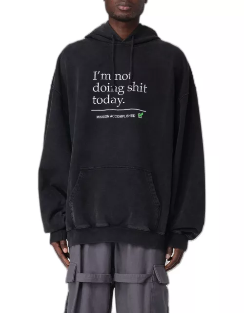 Sweatshirt VETEMENTS Men colour Black