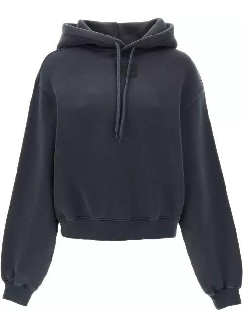 ALEXANDER WANG hoodie with puff logo