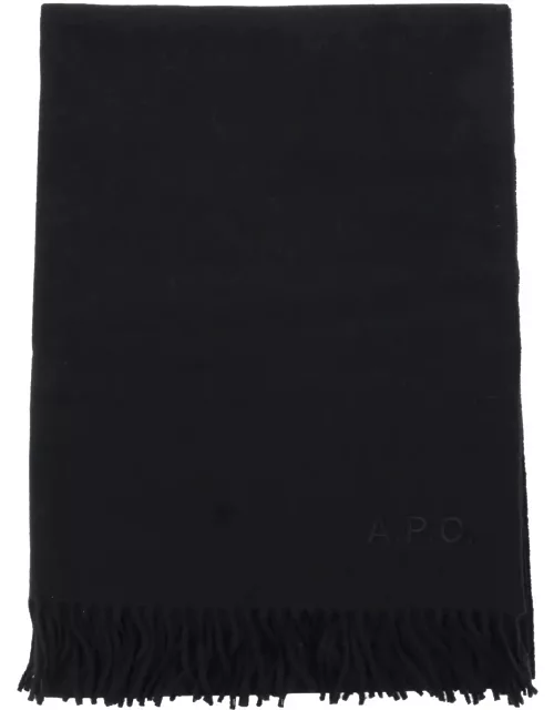 A.P.C. Alix Embroidered Scarf