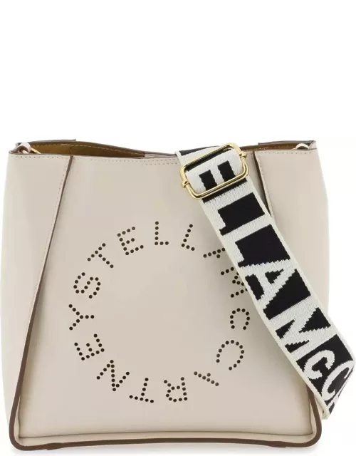 STELLA McCARTNEY crossbody bag with perforated stella logo