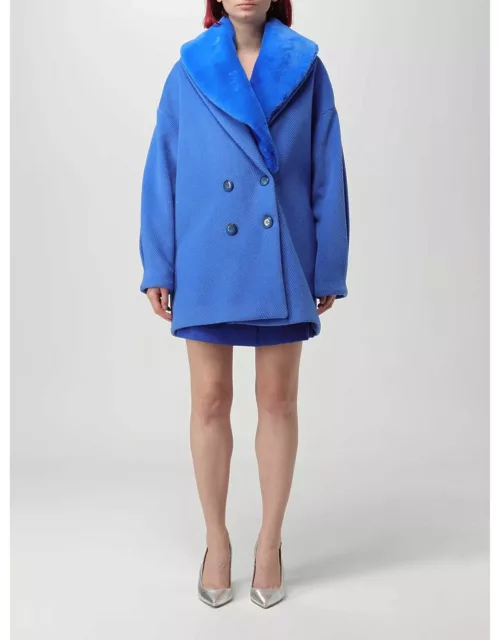 Coat HANITA Woman colour Gnawed Blue
