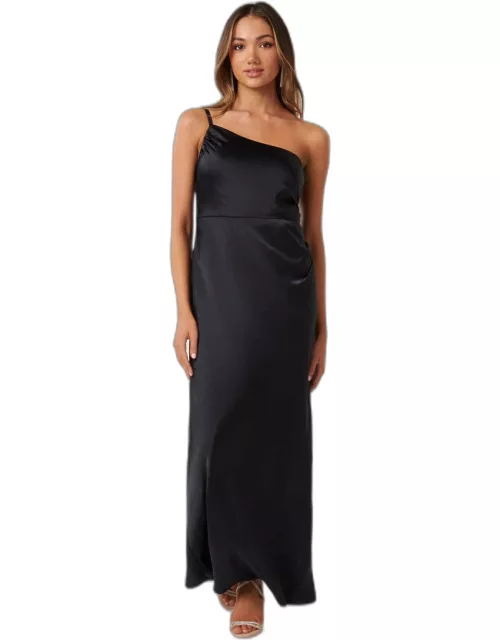 Forever New Women's Kelly Petite One-Shoulder Maxi Dress in Navy
