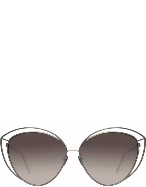 Linda Farrow Lorita C6 Cat Eye Sunglasse