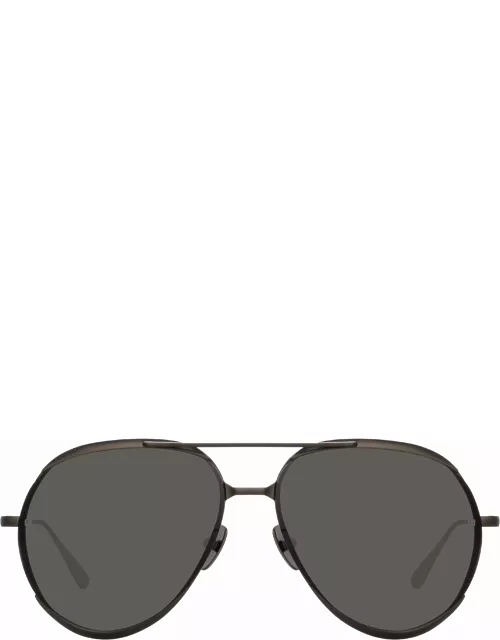 Men's Matisse Aviator Sunglasses in Nicke