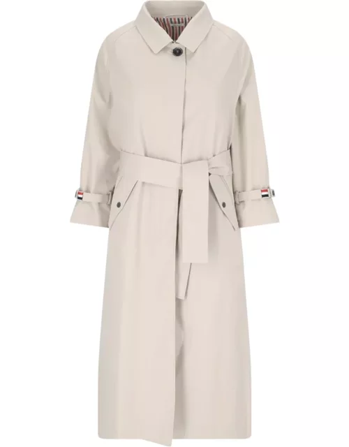 Thom Browne Single-Breasted Trench Coat