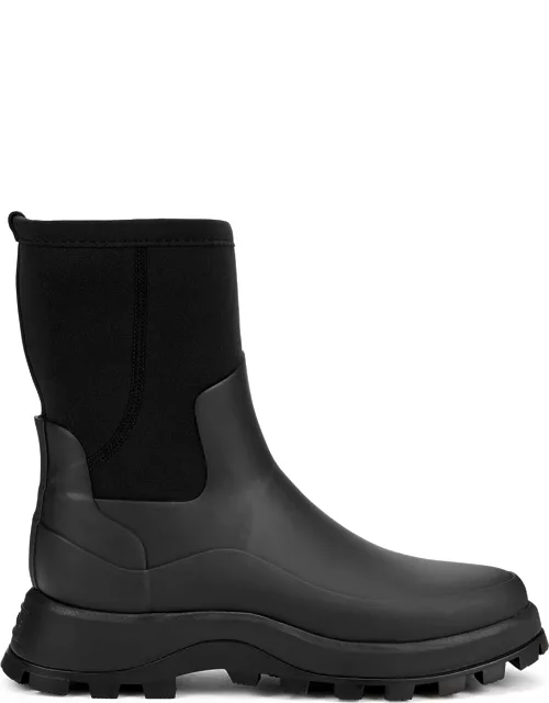 Hunter City Explorer Rubber Ankle Boots - Black