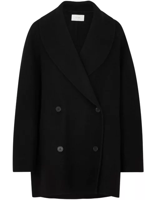 The Row Polli Double-breasted Wool-blend Jacket - Black - S (UK8-10 / S)