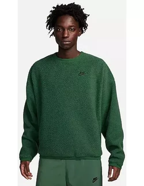 Men's Nike Club Fleece Winterized Crewneck Sweatshirt