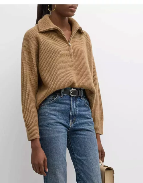 Garza High-Neck Cashmere Sweater