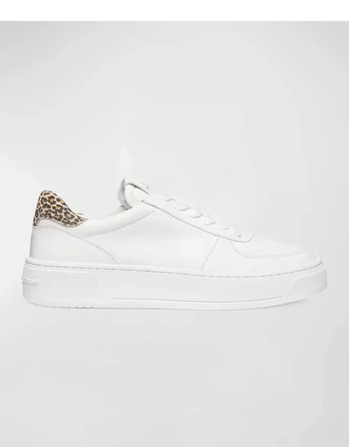 Courtside Leopard Low-Top Sneaker