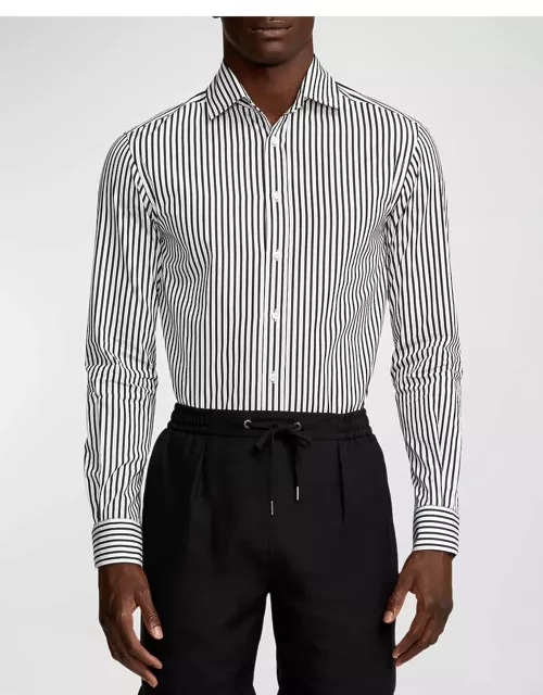 Men's Serengeti Striped Button-Down Shirt