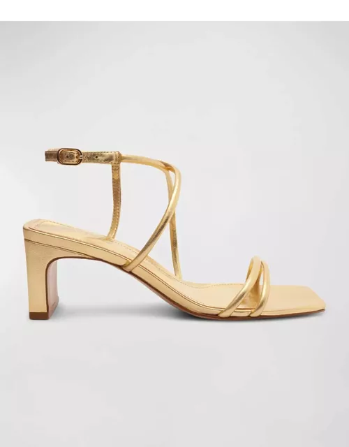 Aimee Leather Ankle-Strap Sandal