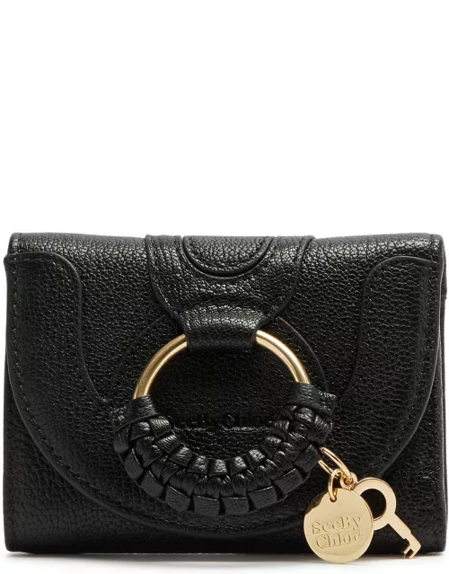 See BY Chloé Hana Leather Wallet - Black