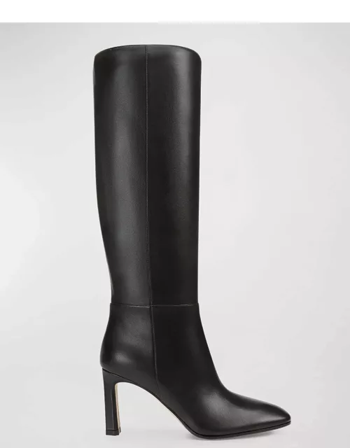 Leather Knee Boot