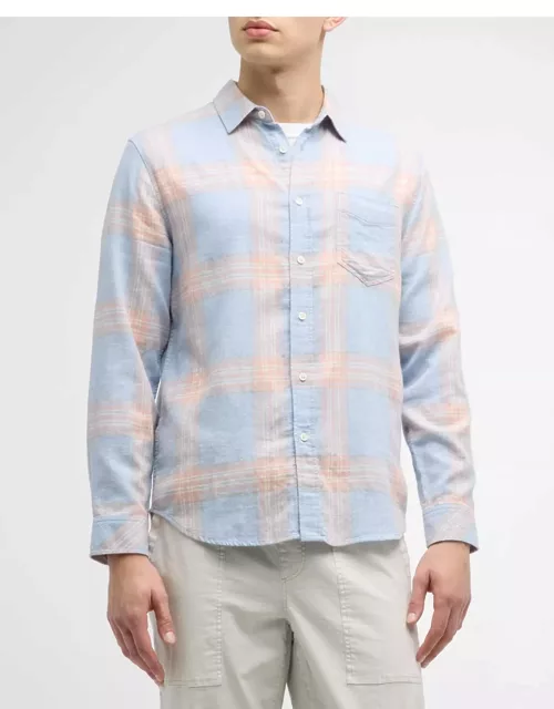 Men's Wyatt Plaid Button-Down Shirt