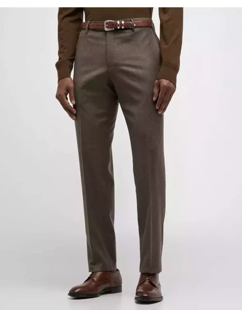 Men's Parker Wool-Cashmere Stretch Dress Pant