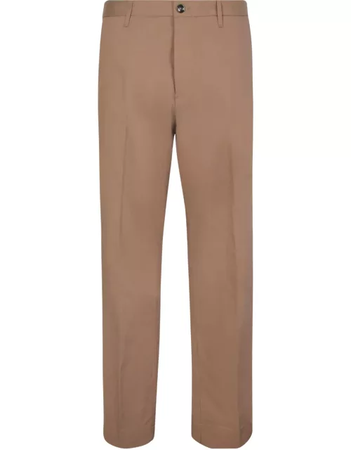 Nine in the Morning Taupe Slim Trouser