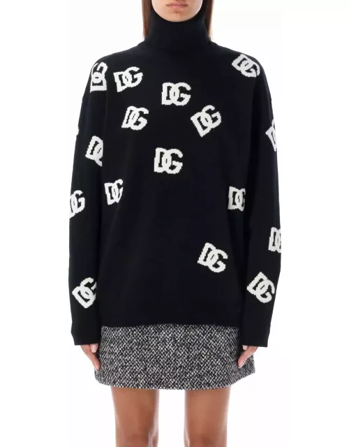 Dolce & Gabbana Wool Turtleneck Sweater