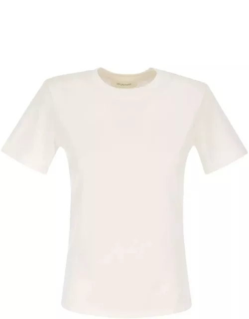 SportMax Short-sleeved Crewneck T-shirt