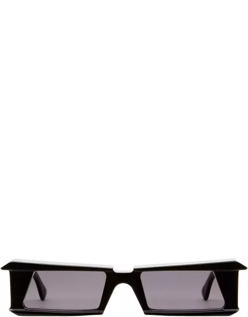 Kuboraum Mask X21 - Black Shine Cut Sunglasse
