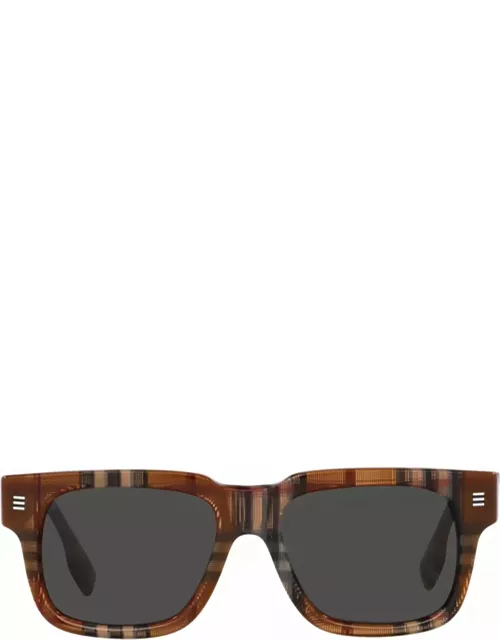 Burberry Eyewear Be4394 Check Brown Sunglasse