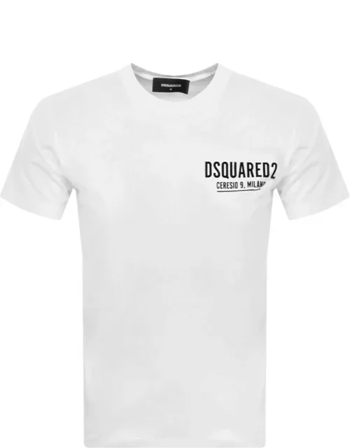 DSQUARED2 Ceresio 9 T Shirt White