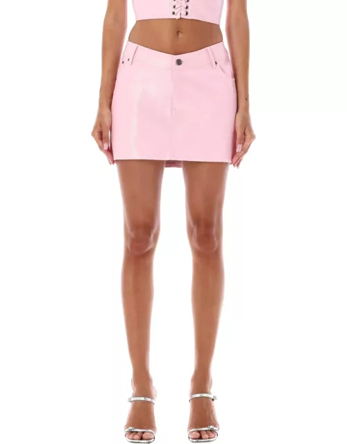 Rotate by Birger Christensen Embossed Sequin Skirt