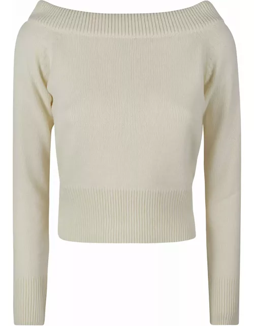 Alexander McQueen Off-shoulder Sweater