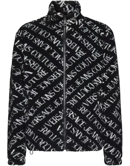 Versace Jeans Couture Logo-printed Zipped Bomber Jacket