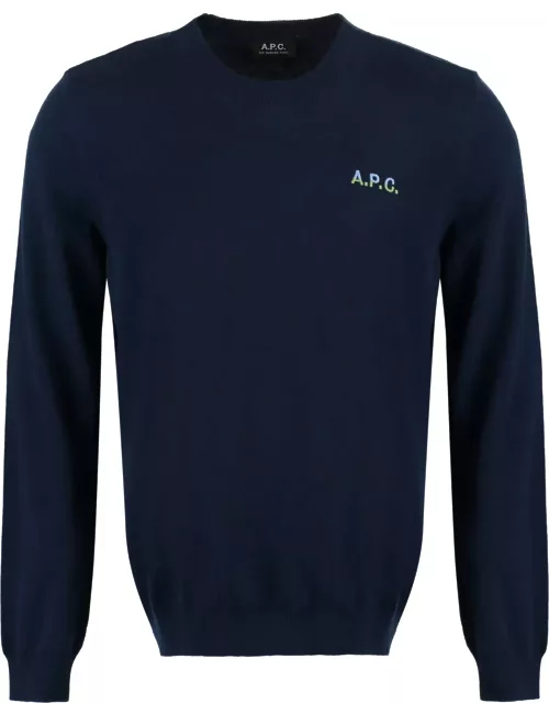 A.P.C. Alols Cotton Crew-neck Sweater