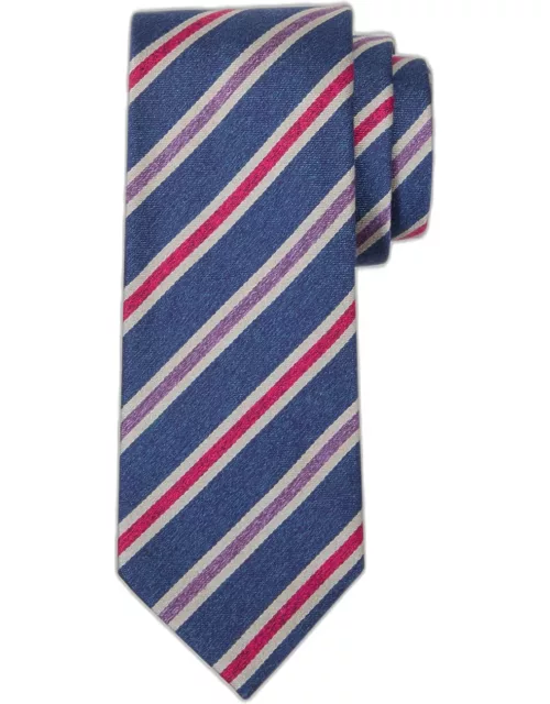 Men's Schappe Silk Stripe Tie